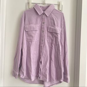 & OTHER STORIES
Corduroy Snap Button Overshirt
